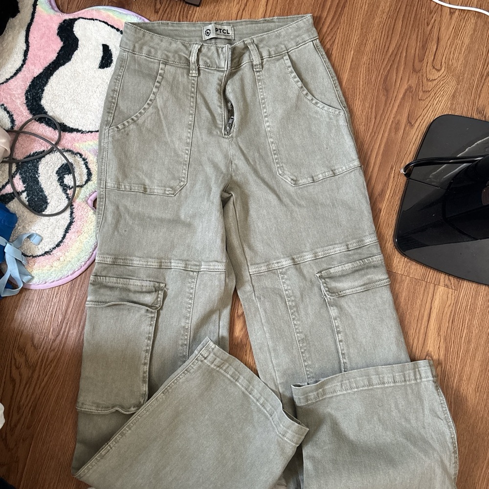 KCL Olive Green Cargo Pants